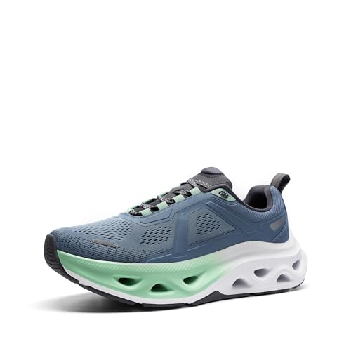 NORTIV 8 Men's Comfortable Walking Shoes MovePropel Athletic Breathable Gym Workout Tennis Jogging Cross Training Non Slip Fashion Running Sneakers 8.5 Blue