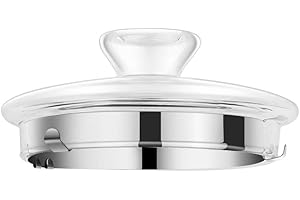 geesta premium crystal glass-top stovetop espresso moka pot