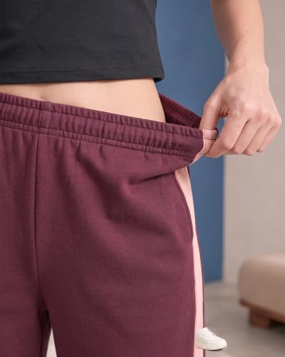 Image of Nobero Joggers for Women | Track Pants for Women | Straight Fit | Elasticated Waist with Drawcord | Soft & Breathable Fabric | Casual Everyday Wear