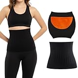 PjuQow Damen Nierenwärmer Rückenwärmer Taille Wärmer Elastic Taillenwärmer Leibwärmer...