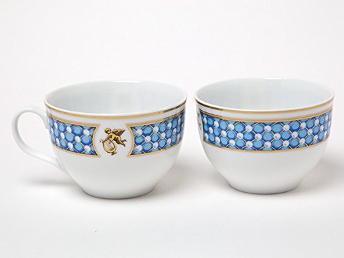 カップ&ソーサー　2客セット　エンゼル　天使　マイセン風　パステル Amazon | MIKIMOTO ミキモトインターナショナル エンゼル 天使の