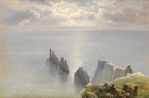 Tableau Impressions d'art Mural de prestige les aiguilles de l' de Wight Keeley Halswelle