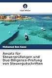 Ansatz für Steuerprüfungen und Due-Diligence-Prüfung von Steuergutschriften