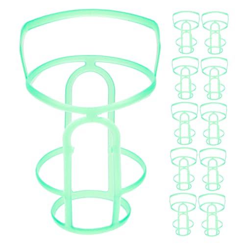MAGICLULU 20 Piezas Bolsa de malla para botella de infusión red colgante para botella de goteo tapa de goteo de botella de plástico cubierta de red de infusión por goteo el plastico Verde