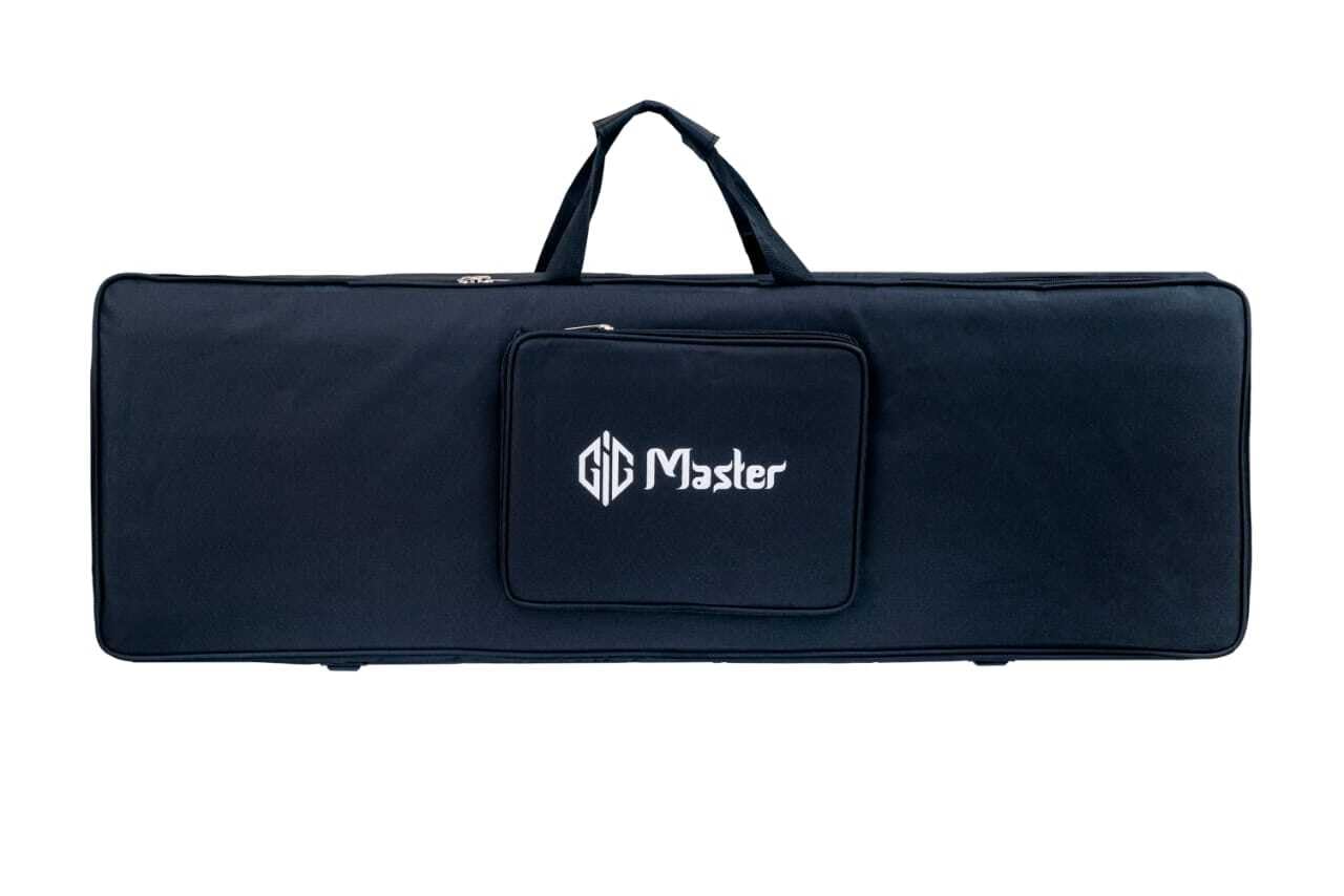 GIG Master Keyboard & Piano Case/Cover/Backpack for M-Audio Oxygen Pro Mini, 32 Keys USB MIDI Controller Heavy Duty Light Weight Gig Bag with Front Pocket (Black)