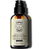Best After-shave Balm, Sandalwood Scent, Premium Aftershave Lotion, Soothes and Moisturizes Face aft