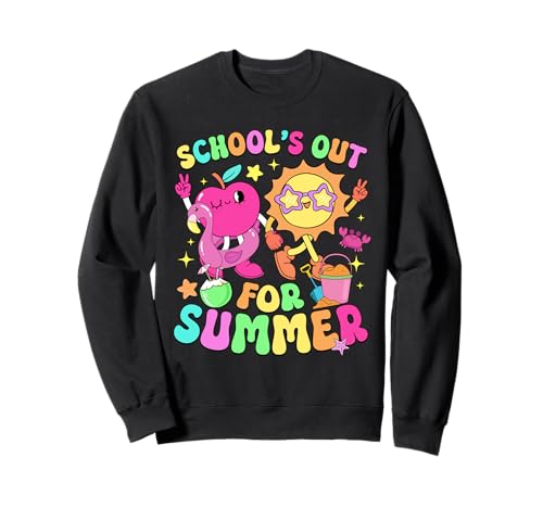 School's Out For Summer End Of School Year Kids Toddler Sweatshirt