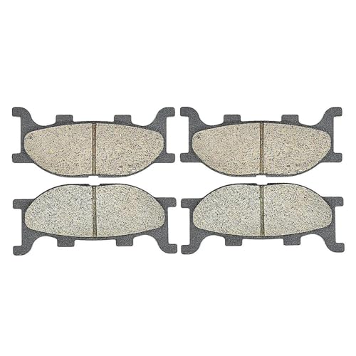 Plaquettes de frein avant arrière pour moto FZ6 600 de 2004 à 2007
