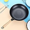 DUYHBAWRS Home Non-stick 28cm 30cm Wooden Handle Traditional Wok Super Cost-effective Scrambled Eggs Pan-free Pan Wok Pans(30cm) #5