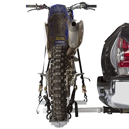 Rage Powersports 84" Tilt-A-Rack Aluminum Hitch Mounted Carrier by Black Widow