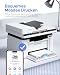 PANTUM BM2309AW Multifunktions-Laserdrucker, Schwarz-Weiß, Drucken Scannen Kopieren 3in1 mit ADF, WLAN &USB, A4, 20ppm, Inklusive 500-Seiten-Starter-Tonerkar... BM2300AW