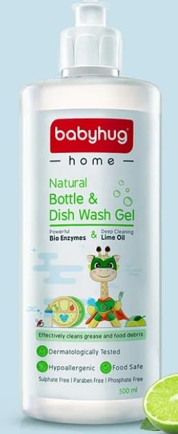 Babyhug Home Natural Dishwash Gel - 500 ml-picture-16