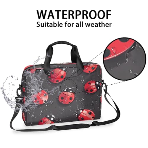 Maletín para laptop 15.6-16 pulg impermeable con correa miniatura 3