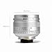 7artisans 50mm F1.1 Fixed Lens for Leica M Mount Cameras Like Leica M4P M6 M7 M8 M9 M9p M10 M240 M240P Me M262 M-M - Silver