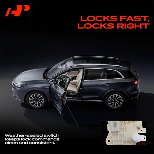 Image of A-Premium Rear Right Passenger Side Door Lock Actuator Compatible with Honda Civic 2001-2005, Accord 1998-2002