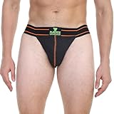 PLAYFITZ PF-01-DF-OR-1-M_Orange - Suspensorio para hombre (algodón, 1 unidad), color naranja