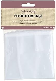 KitchenCraft KCJELBAG Home Made Jelly Bag for Jam Making, Polyester, White, 30 cm