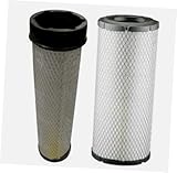 1 Kit Replacement Inner & Outer Air Filter Compatible with Case Skid Steer Engine 1840 1845C - Rk21