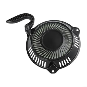 Recoil Pull Starter vervangingsonderdeel compatibel met Hyundai grasmaaier HYM430SP, HYM460SP, HYM510SP, HYM430SPE, eenvoudig te installeren tuinmaaier accessoire met stabiele startprestaties