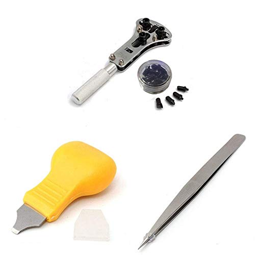 Jogo Ferramentas Relojoeiro Chave Precisão Manutenção Relógio 144 Peças