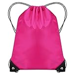 JFmall Drawstring Bags, Swim Bag PE bags for kids Waterproof Swimming Sports Back Pack Drawstring Gym Bag Suitable for School Beach Travel