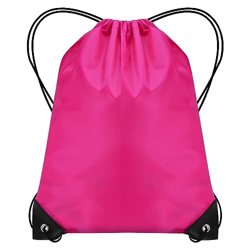 JFmall Drawstring Bags, Swim Bag PE bags for kids Waterproof Swimming Sports Back Pack Drawstring Gym Bag Suitable for School Beach Travel