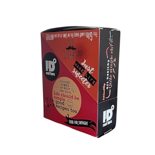 ID Bars – Hafer- und Honig-Riegel mit Cookie-Cheesecake-Geschmack – Ohne Zuckerzusatz, Display-Box mit 6 x 70g