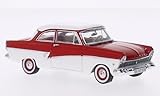Bauart : Fertigmodell Ford Taunus 17M, rot/weiss, 1957, Modellauto, Fertigmodell, Premium X 1:43