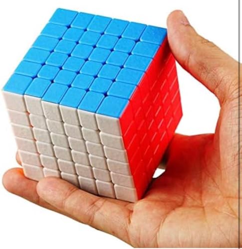 Image of MoYu Meilong Professional Speed Cube, Stickerless Magic Puzzle Cube with Instructions (Size 6x6)