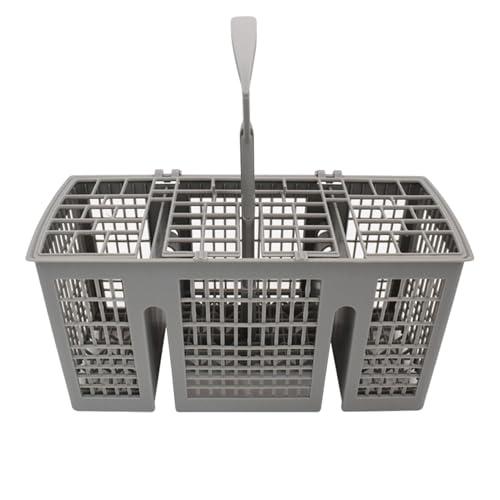 Dishwasher Cutlery Basket, Dishwasher Silverware Holder, Utensil Holder Basket With Handle, Cutlery Organizer Baskets, Utensil Baskets Replacement Compatible With Most Of Dishwashers, 22x9x11.5 CM