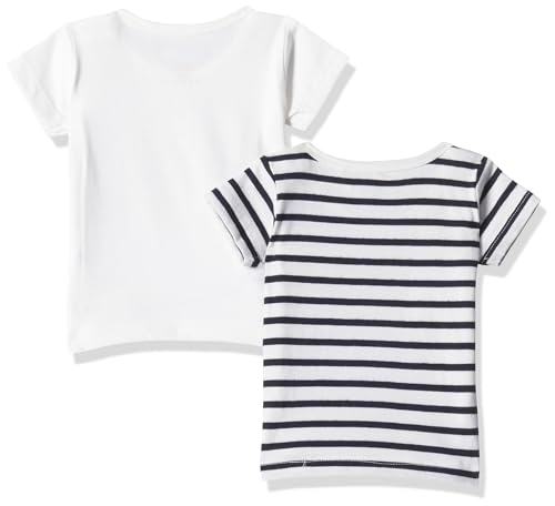 Image of UNITED COLORS OF BENETTON Baby Boy Cotton Striped Regular Fit T-Shirt