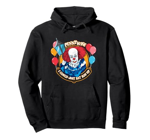 It Valentine's Day Pennywise I Could Just Eat You Up Vintage Pullover Hoodie