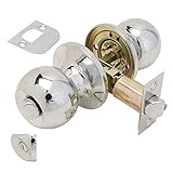 Picaporte regulable 60/70 mm. Wolfpack Pomo Puerta Wolfpack Con Condena Cromado Para Baños