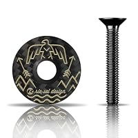 rie:sel design Bouchon de Potence - stem:cap Carbon