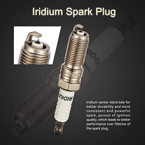 Bdfhyk Set Of 6 Ignition Coil Pack Uf646 C-902 C1814 & Platinum Spark Plugs Sp534 Compatible With Ford Expedition F-150 Flex Interceptor Transits 150 250 350 Hd Turbo 3.5L V6 #TOP4