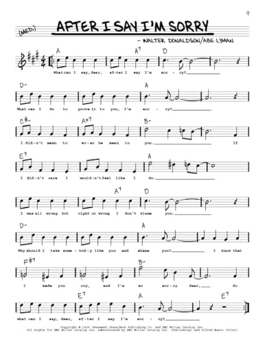 The Real Dixieland Book Bb Instruments | 250 Classic Jazz and Ragtime Songs | Hal Leonard Fake Book with Lead Sheets and Lyrics | Essential for Musicians and Jazz Ensembles - Image 6