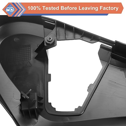 924-438 Black Left Driver Side Seat Track Cover, Power Seat Switch Panel Bezel Seat Track Shield Cover Trim Compatible With Chrysler Dodge Vehicle 2011-2016 Town & Country, 2011-2019 Grand Caravan by ZONFANT - Image 5
