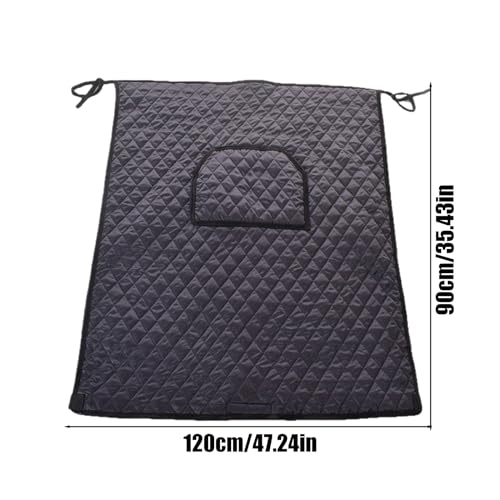 Couverture pour les jambes et moments de repos : chauffe-corps idéal pour le voyage - 5