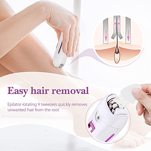 Epilator For Women Epilator For Women Facial Hair Removal Epilator Hair Removal For Women Facial Hair Removal For Women Leg Arm Bikini Armpit Smooth Glide Epilator For Women Facial Hair #TOP4