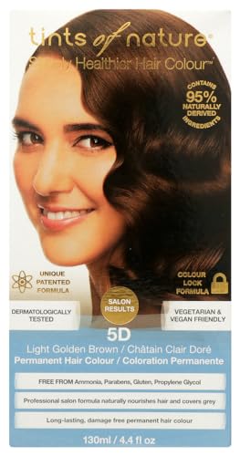(2 Pack) Tints of Nature Light Golden Brown 130ml