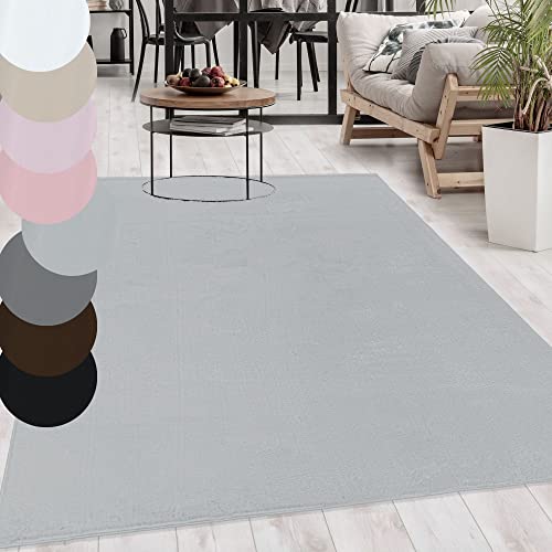 Ayyildiz Waschbarer Teppich Wohnzimmer Weich Flauschig Shaggy Hochflor Langflor Flokati 25 mm...
