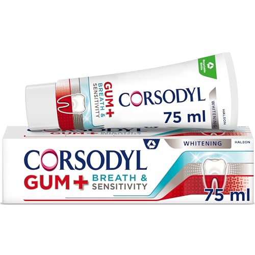 Corsodyl Whitening Toothpaste, 75ml