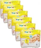 6× Lupilu Newborn Nappies - Ultra Dry | Size 1 Nappies Newborn 2-5kg(4-11lbs) 24pcs Each Pack (144 Nappies)