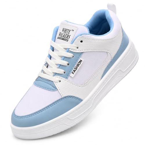 Image of White Walkers Men's White & Multicolor Casual Sneakers for Men