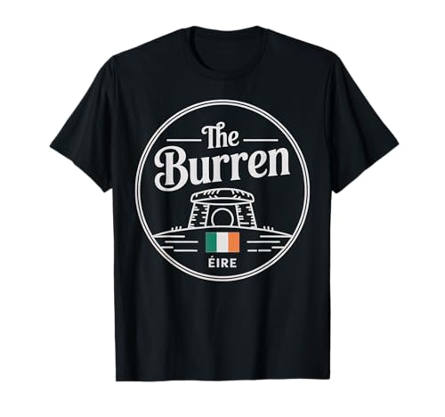 El Burren Éire Travel City Irlanda Aventura Descubrir Camiseta
