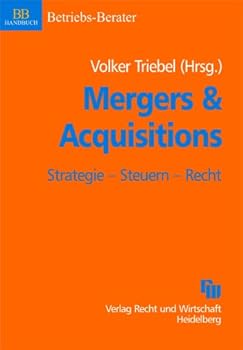 Hardcover Mergers & Acquisitions. [German] Book