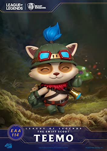 Beast Kingdom League Of Legends: Swift Scout Teemo Eaa-114 Egg Attack Action Figure #TOP7