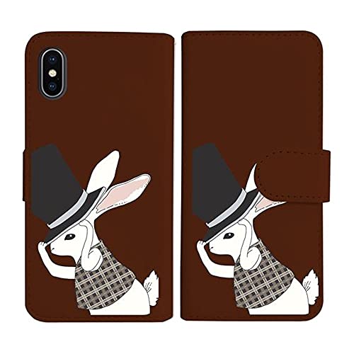 sslink Xperia 10 VII SO-52F �Ή� �蒠�^ �u���E�� �P�[�X ������ �E�T�M �V���N�n�b�g �A�j�}�� �_�C�A���[�^�C�v ���J�� �J�[�h���[ �t���b�v �J�o�[