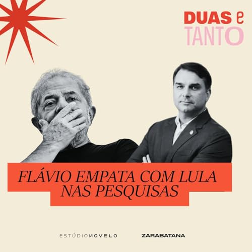 Fl&aacute;vio Bolsonaro empata com Lula em pesquisas