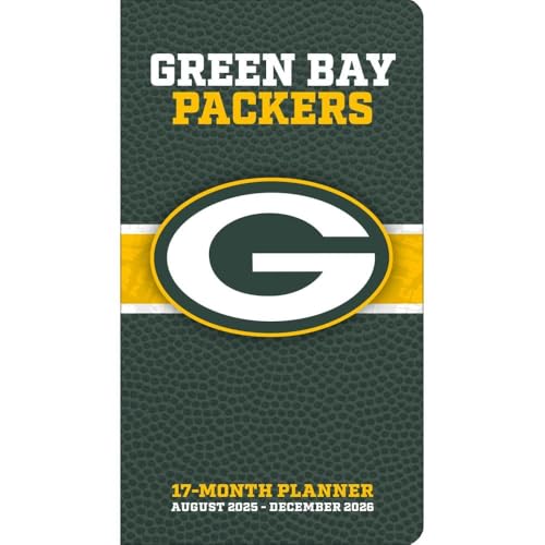 Image of TURNER SPORTS Green Bay Packers 2025-26 17-Month Pocket Planner (26998890543)